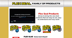 Desktop Screenshot of getflexseal.com